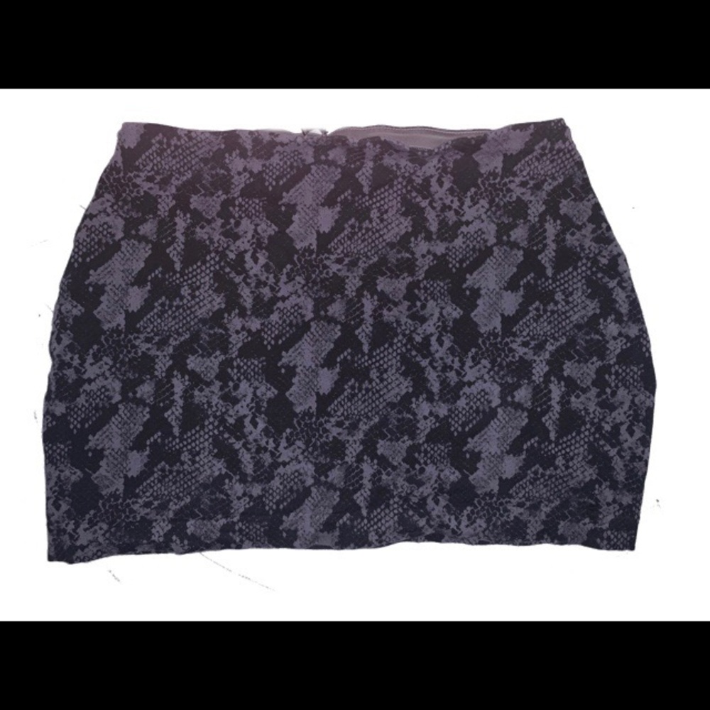 Express snake print midi skirt-  Large